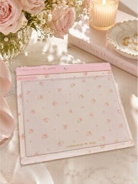 LoveShackFancy x Target - Yoobi Blooming Heirloom Mouse Pad Strawberry Macaroon